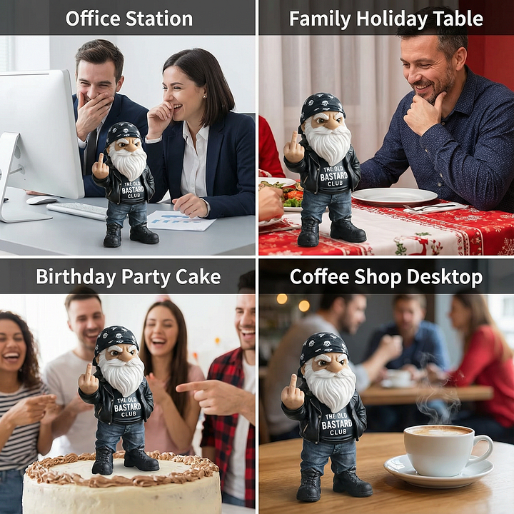 🔥Vintage Club Gnome – The Old Bastard Edition