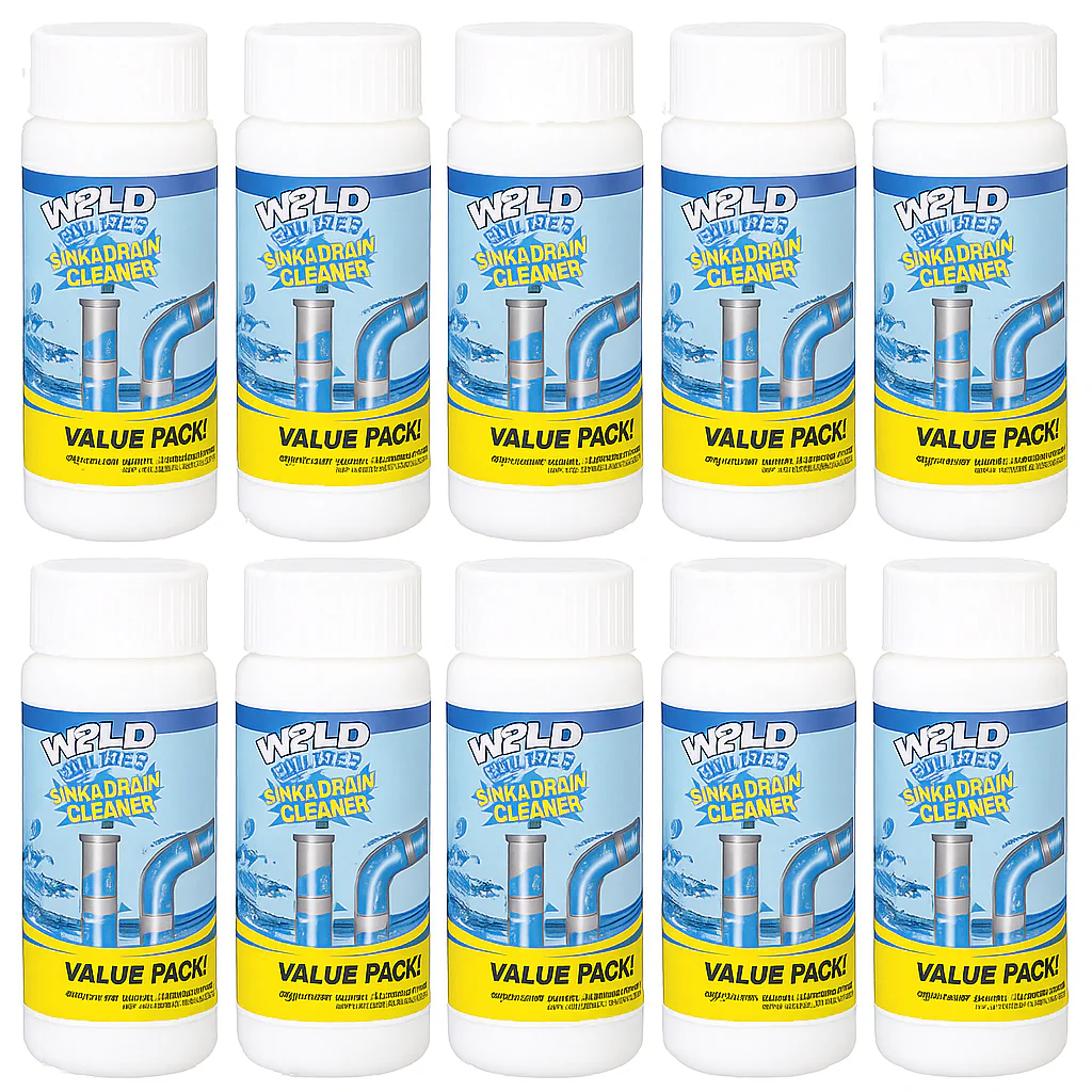 All-Purpose Drain Cleaner: safe, non-toxic & instantly unclogs pipes