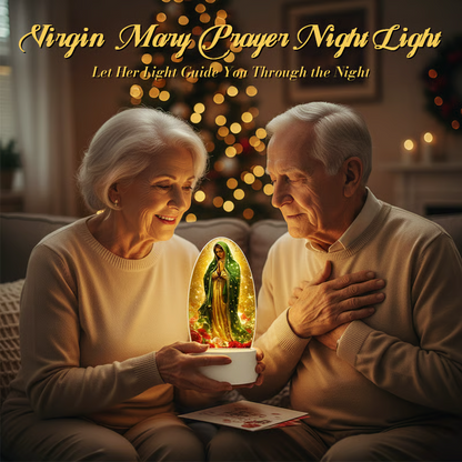 Virgin Mary Prayer Night Light