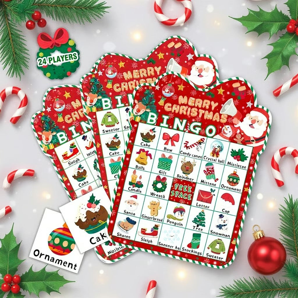 🎄Christmas Bingo Game Set