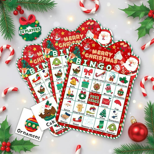🎄Christmas Bingo Game Set