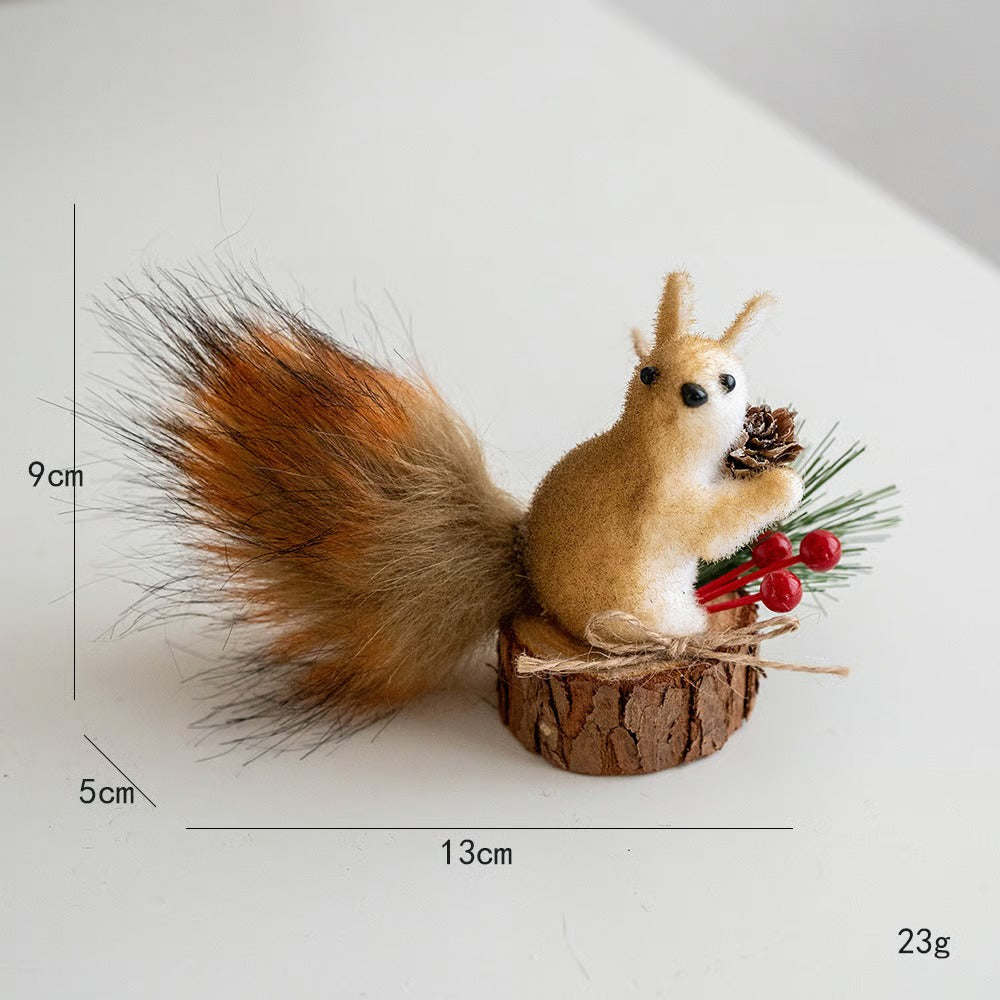 🐿️✨Adorable Christmas Squirrel Ornaments