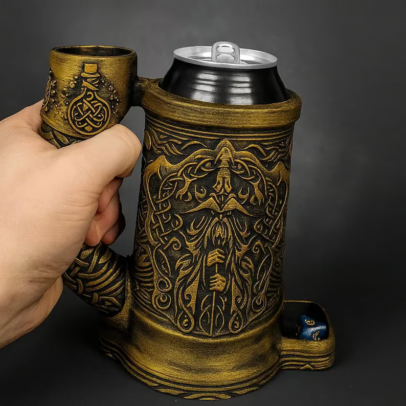 🎁Last Day 49% off🎁Wizard Dice Tower Mug Insulated Sleeve🔮