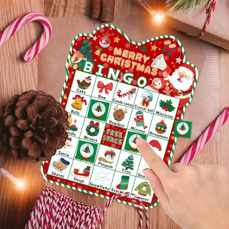🎄Christmas Bingo Game Set
