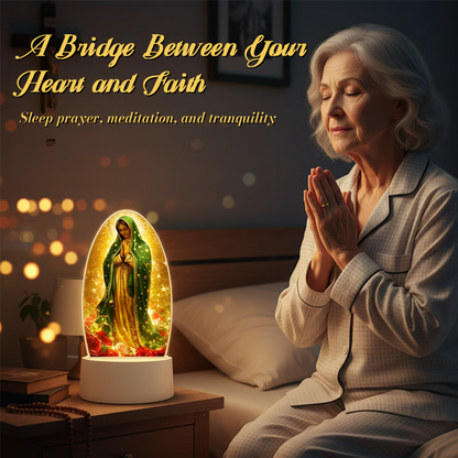 Virgin Mary Prayer Night Light