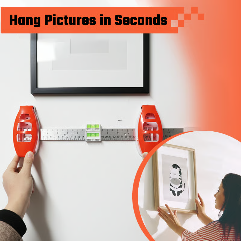 Picture Hanging Level Tool Kit