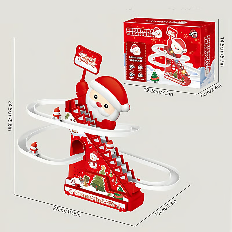 🎅Santa Electric Slide Climbing Toys for Automatic Stairs🛷