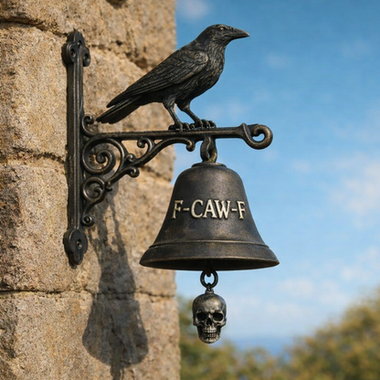 Vintage Rustic Wall-Mounted Welcome Bell