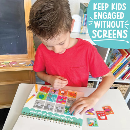 Busy Book for Kids — 14 Learning Activities in One!